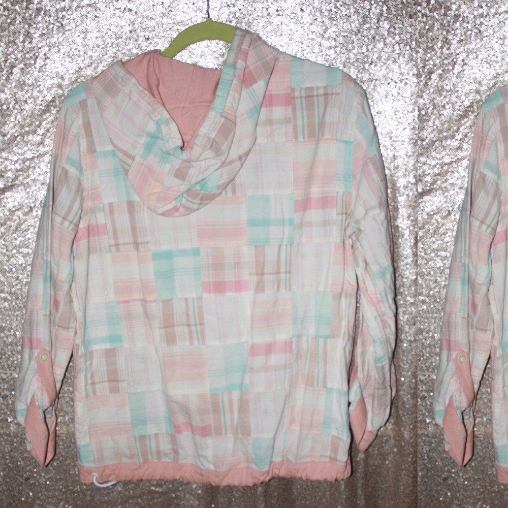 Vineyard Vines Patchwork Plaid Windbreaker - image 3